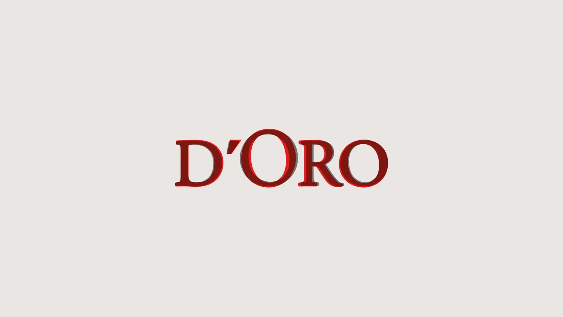 D’Oro – Brand Identity — 3