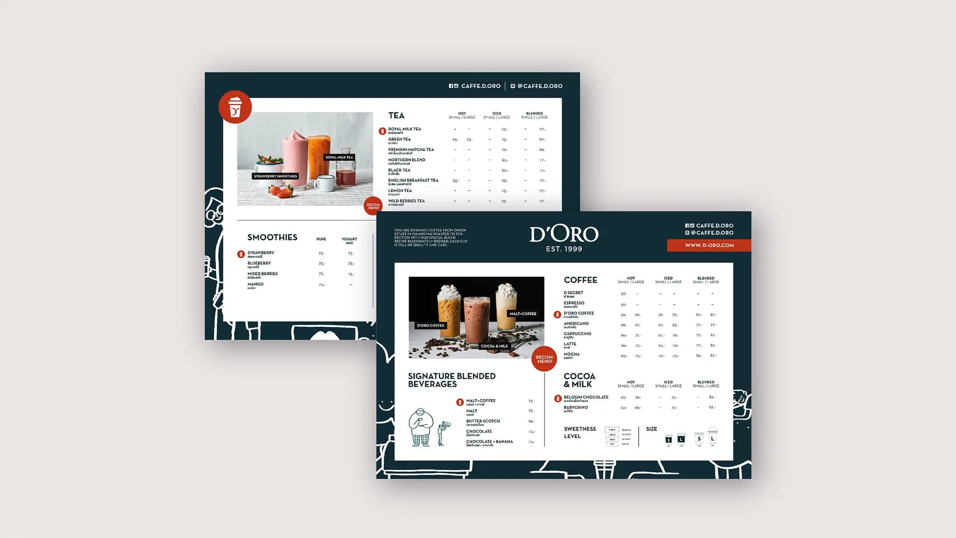 D’Oro – Brand Identity — 14
