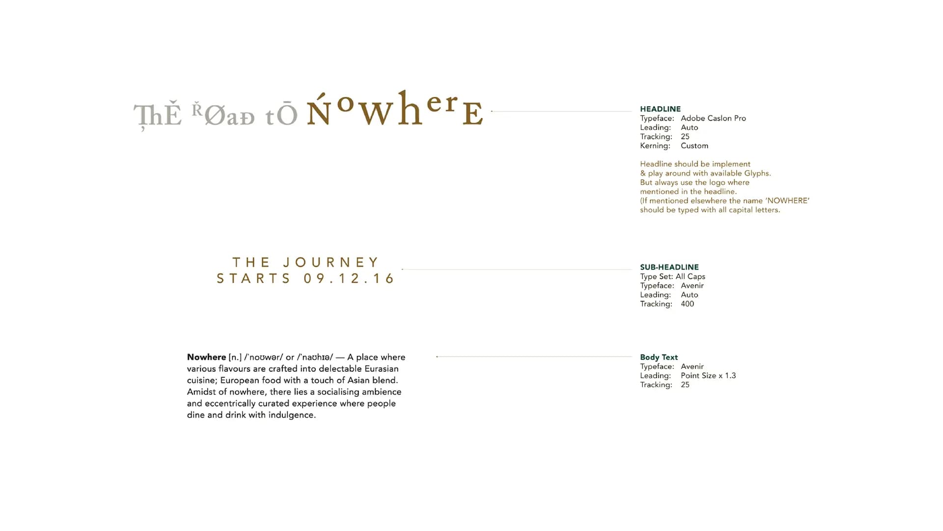 NOWHERE – Brand Identity — 5