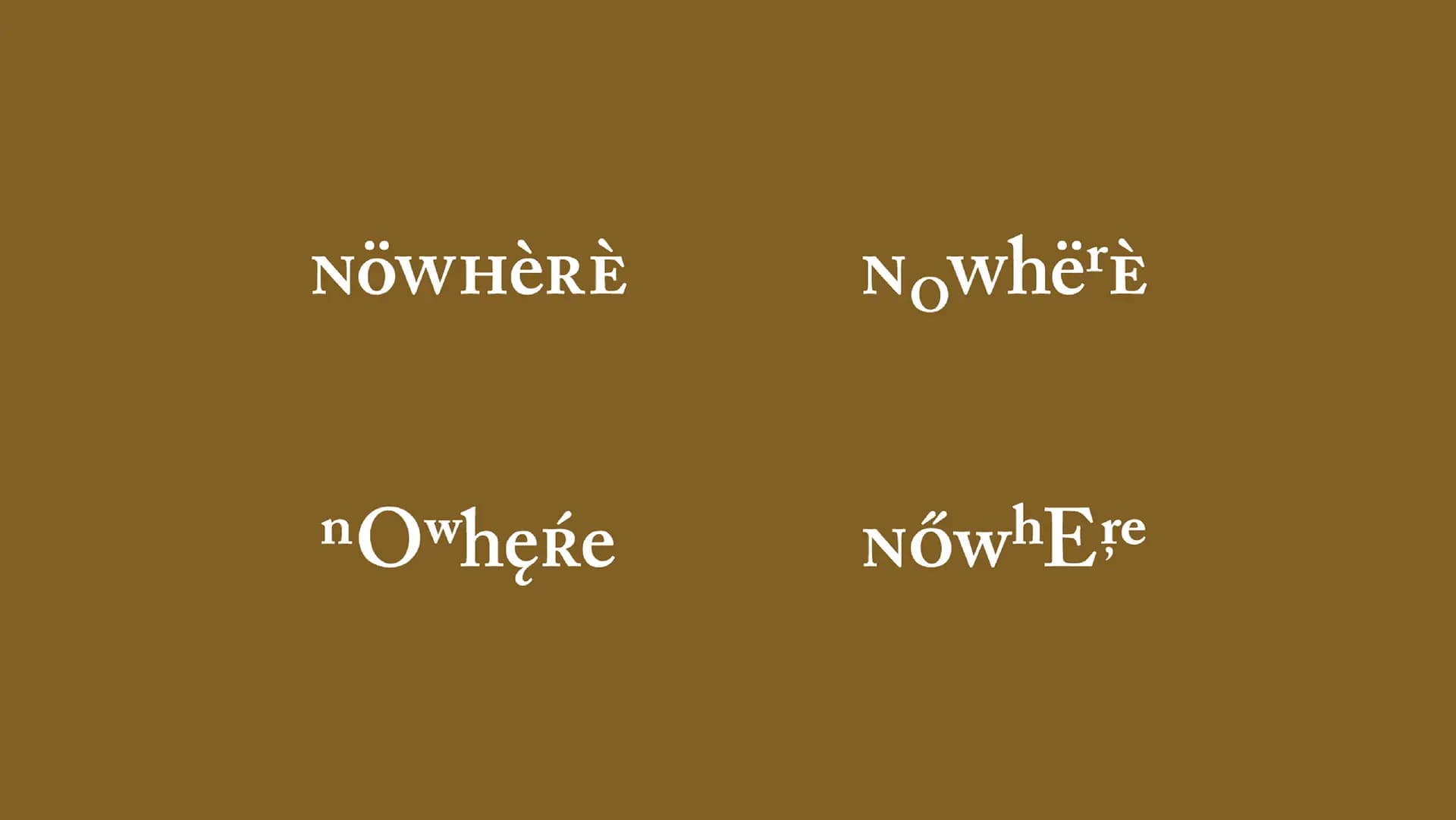 NOWHERE – Brand Identity — 6