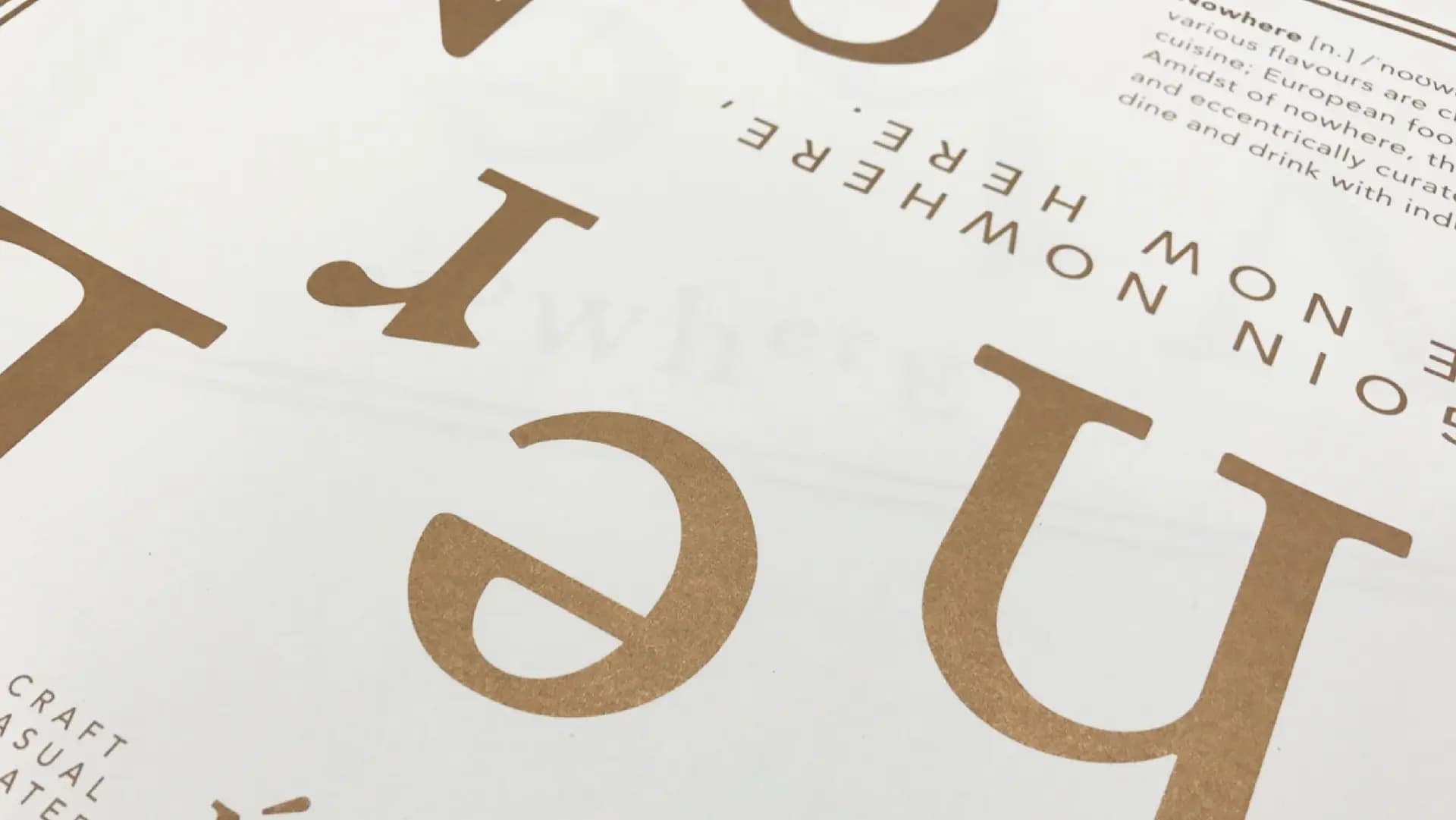 NOWHERE – Brand Identity — 9