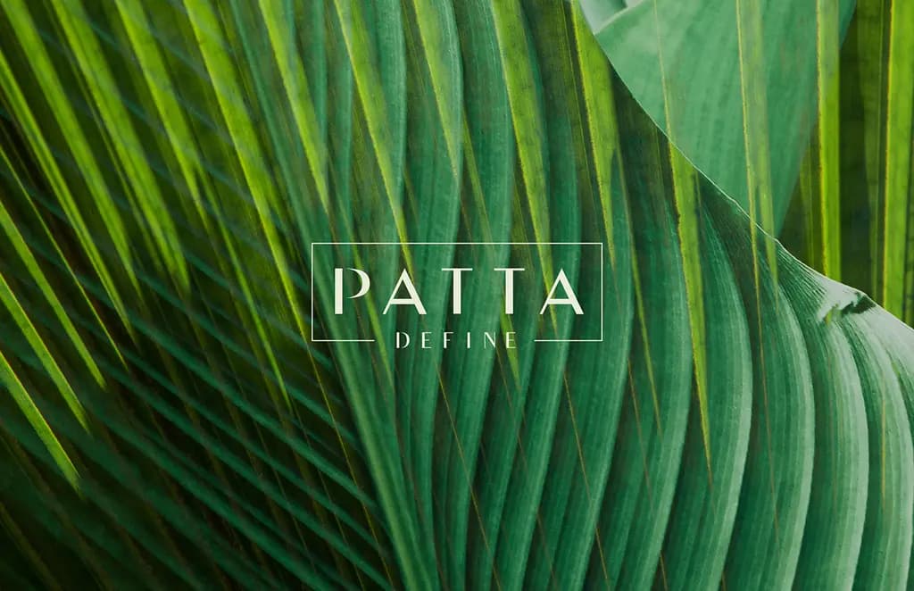 PATTA DEFINE – Brand Identity + Collateral